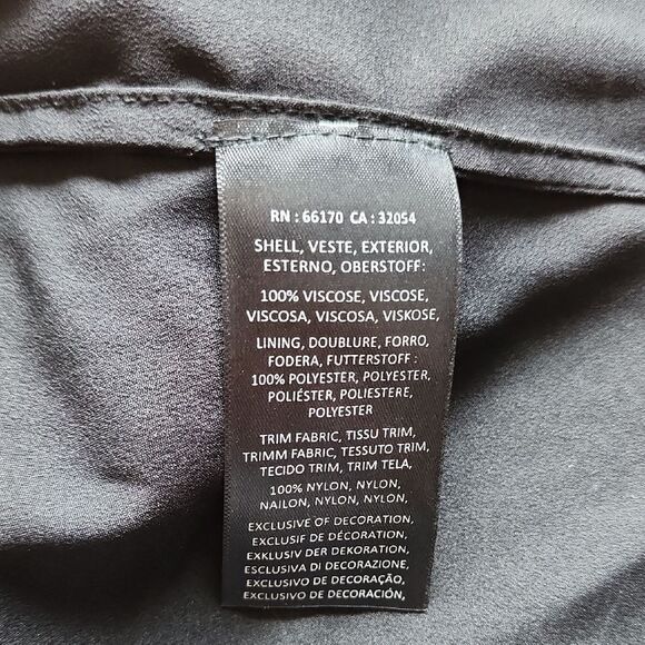 Moulinette Soeurs Black and Blue Dress - Women's Size 6 - Picture 5 of 6